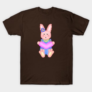 Cute pink rabbit T-Shirt